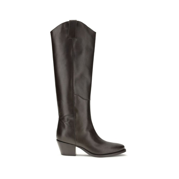 Braune Kalbshaut Bos Taurus Stiefel