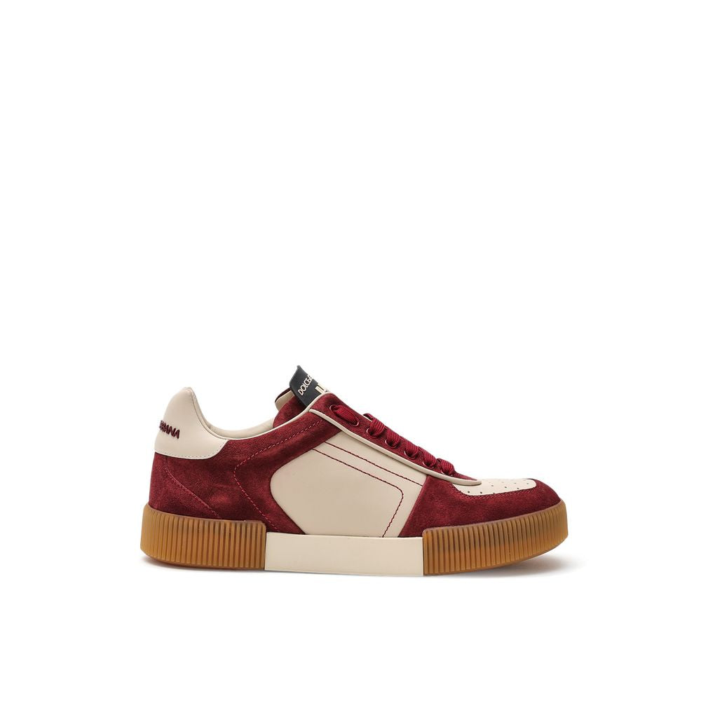 Weiße Leder-Sneaker
