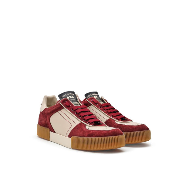 Weiße Leder-Sneaker