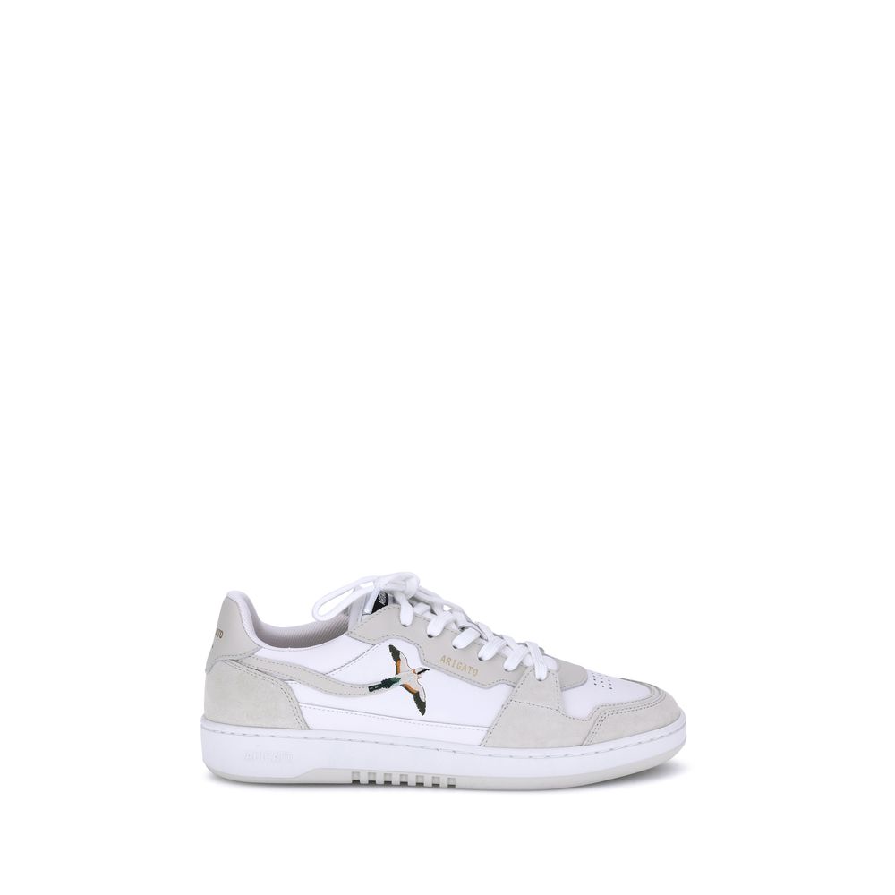 Weiße Sneakers aus recyceltem Polyester