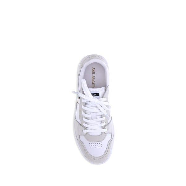Weiße Sneakers aus recyceltem Polyester