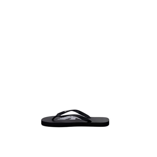 Flip-Flops aus Gummi in Schwarz und Weiß