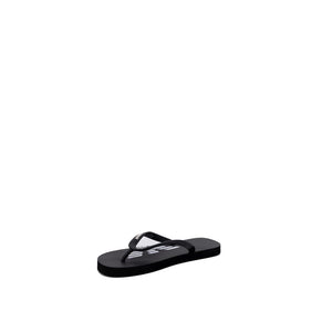 Flip-Flops aus Gummi in Schwarz und Weiß