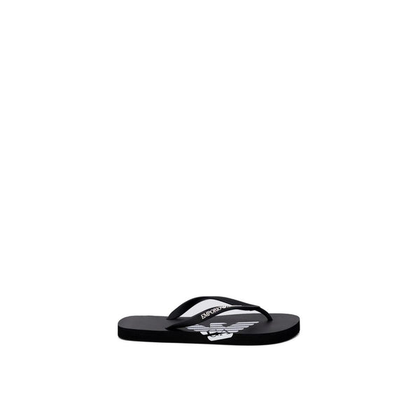 Flip-Flops aus Gummi in Schwarz und Weiß