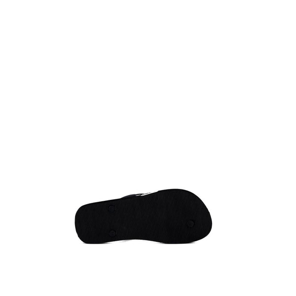 Flip-Flops aus Gummi in Schwarz und Weiß