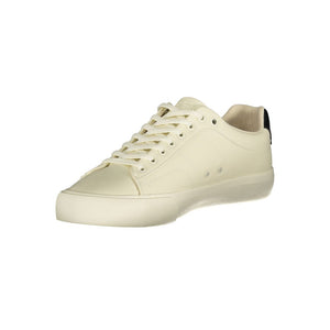 Weiße Polyester-Sneaker für Herren