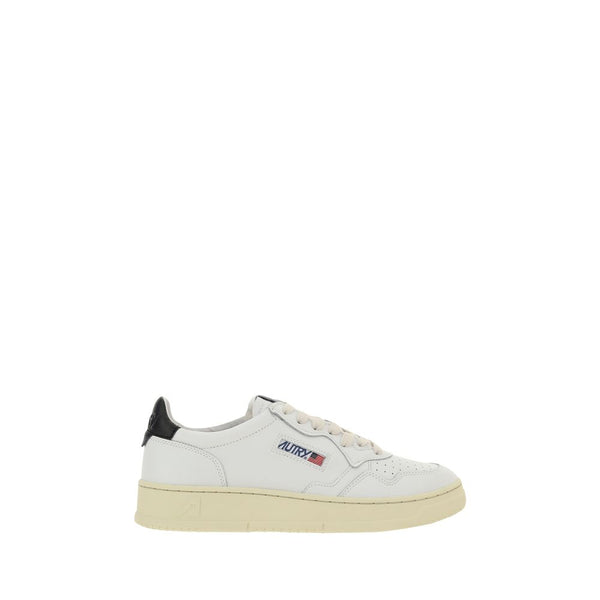 Weiße Kalbshaut Bos Taurus Sneaker