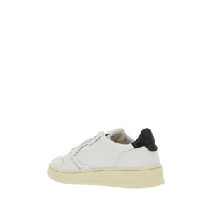 Weiße Kalbshaut Bos Taurus Sneaker
