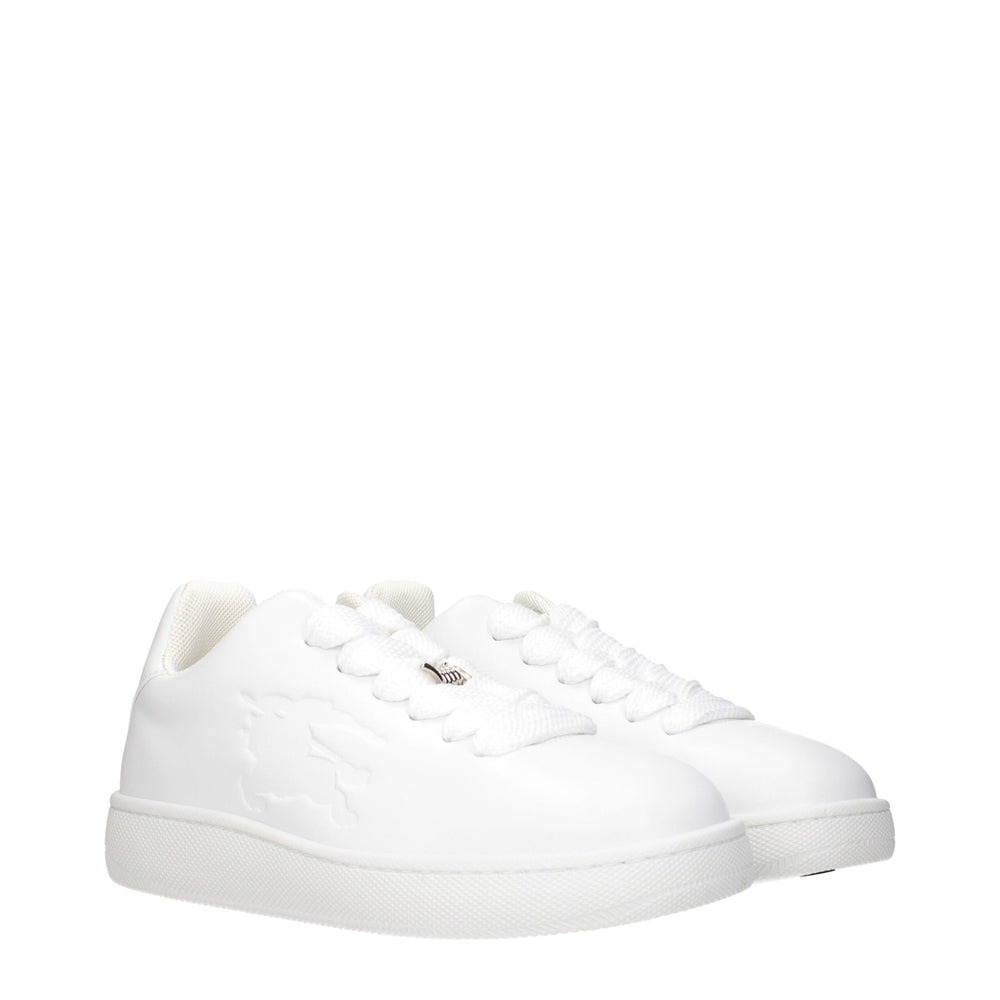 Weiße Sneaker aus Leder