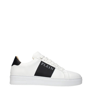 Weiße Leder-Sneaker