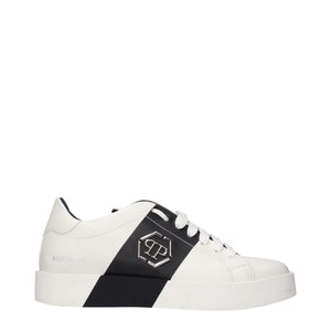 Weiße Leder-Sneaker
