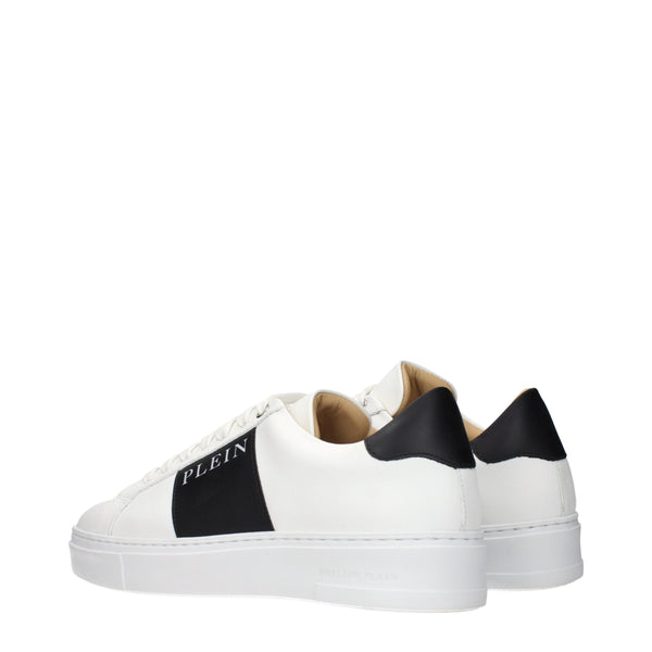 Weiße Leder-Sneaker