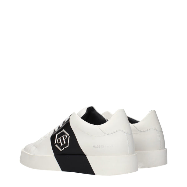 Weiße Leder-Sneaker