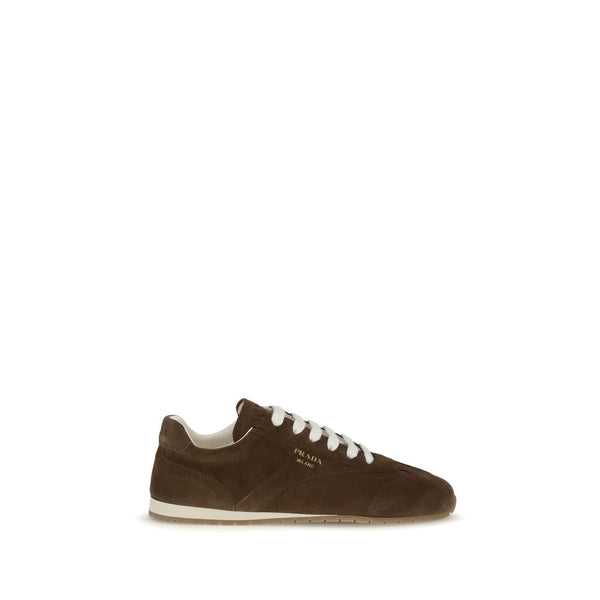 Braune Sneaker aus Kalbsleder Bos Taurus