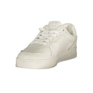 Weißer Polyester-Sneaker