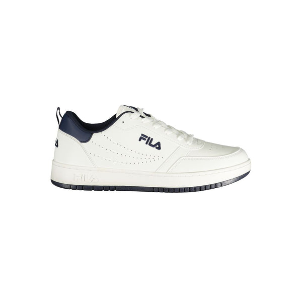 Weißer Polyester-Sneaker