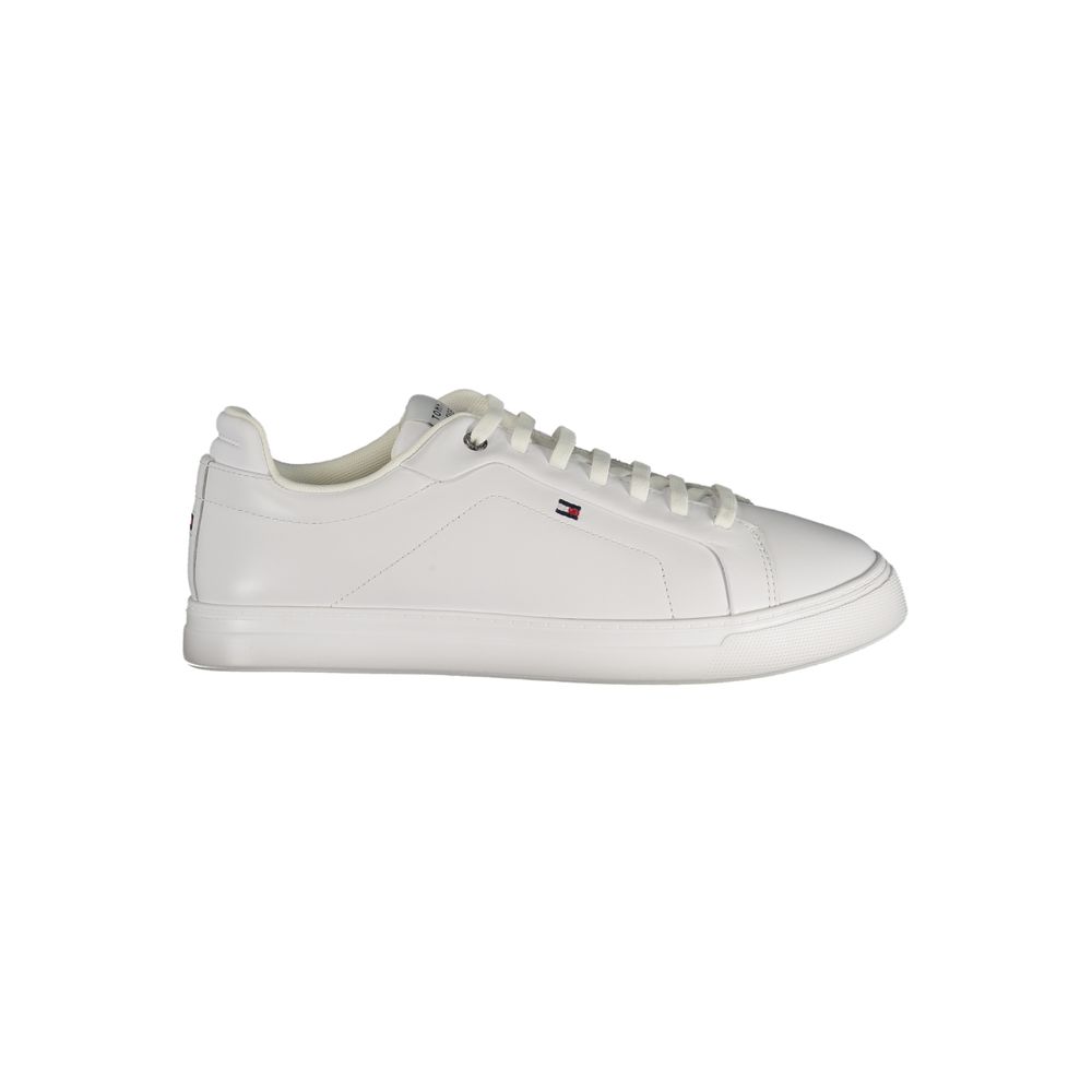 Weißer Herren-Leder-Sneaker
