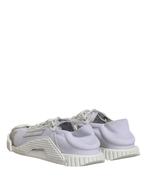 Weiße NS1 Sneakers mit Schnürung für Herren
