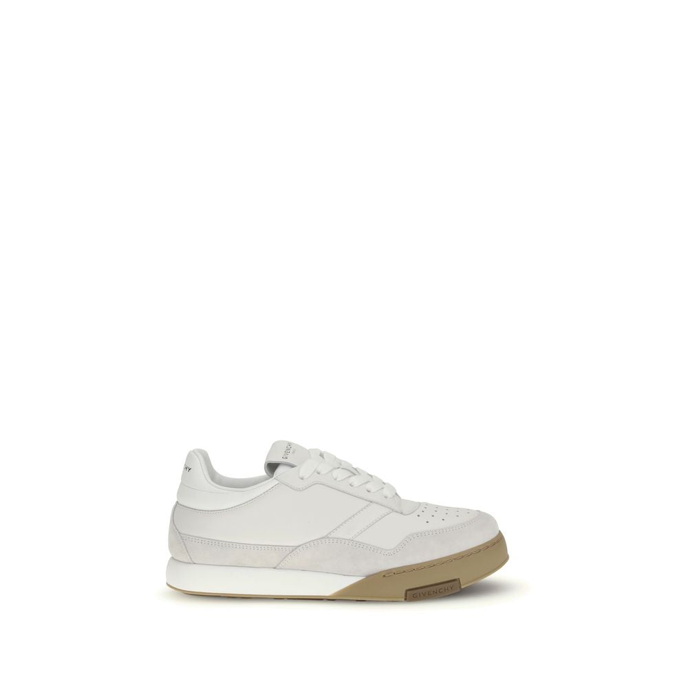 Weiße Sneaker aus Kalbshaut Bos Taurus