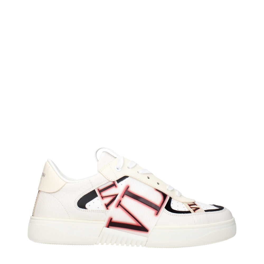 Weiße Leder-Sneaker