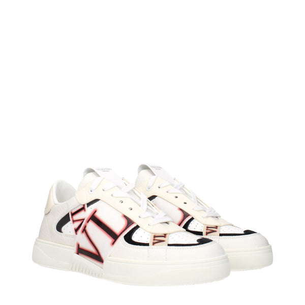 Weiße Leder-Sneaker