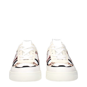 Weiße Leder-Sneaker