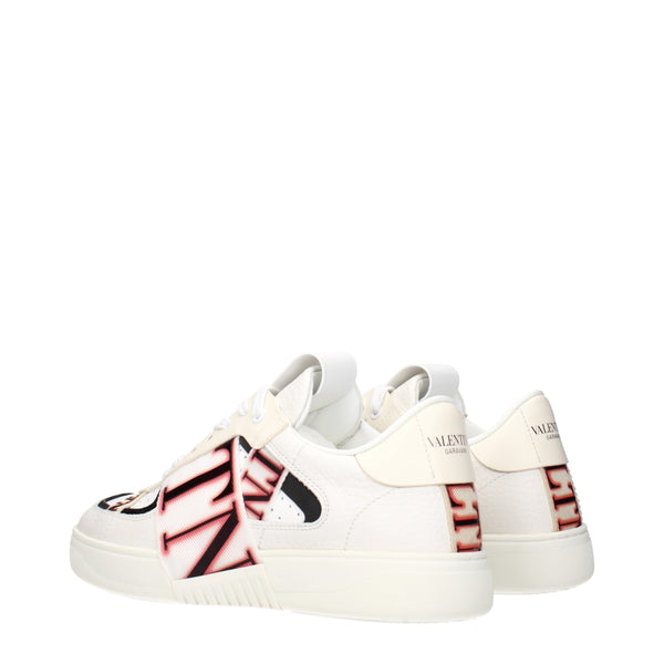 Weiße Leder-Sneaker