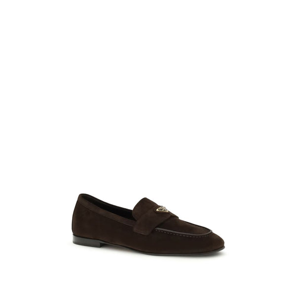 Braune Kalbsleder Bos Taurus Slip-On Loafer