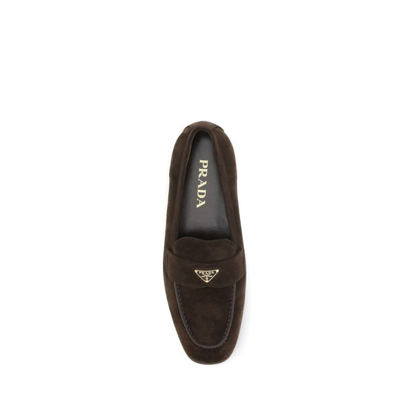Braune Kalbsleder Bos Taurus Slip-On Loafer