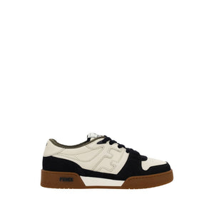 Schwarze Sneakers aus Kalbshaut Bos Taurus
