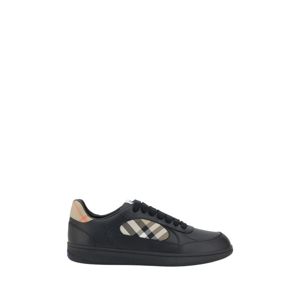 Schwarze Sneakers aus Kalbsleder Bos Taurus