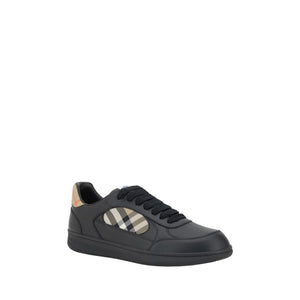 Schwarze Sneakers aus Kalbsleder Bos Taurus