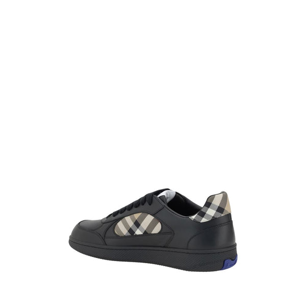 Schwarze Sneakers aus Kalbsleder Bos Taurus