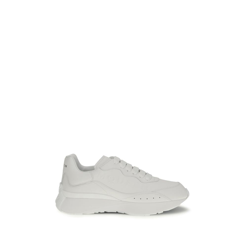 Weiße Sneaker aus Kalbshaut Bos Taurus