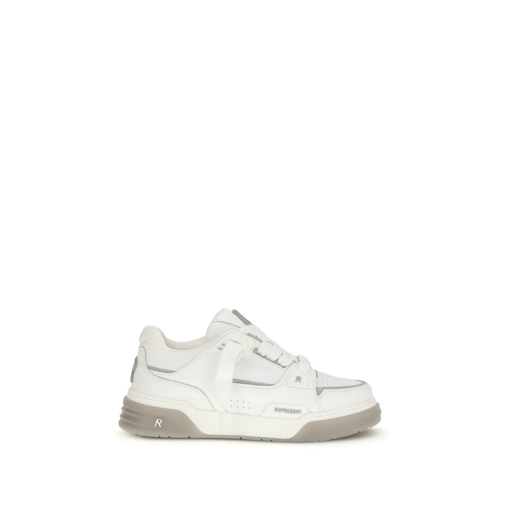 Weiße Sneaker aus Kalbshaut Bos Taurus