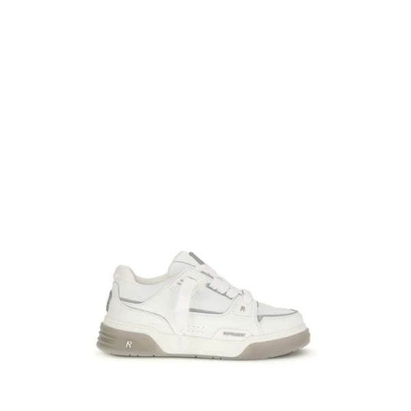 Weiße Sneaker aus Kalbshaut Bos Taurus