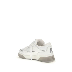 Weiße Sneaker aus Kalbshaut Bos Taurus