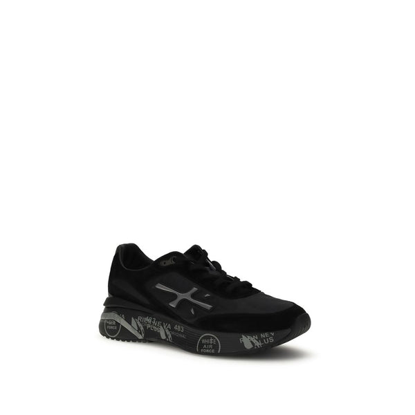 Schwarze Chunky Sneaker aus Gummi