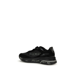 Schwarze Chunky Sneaker aus Gummi