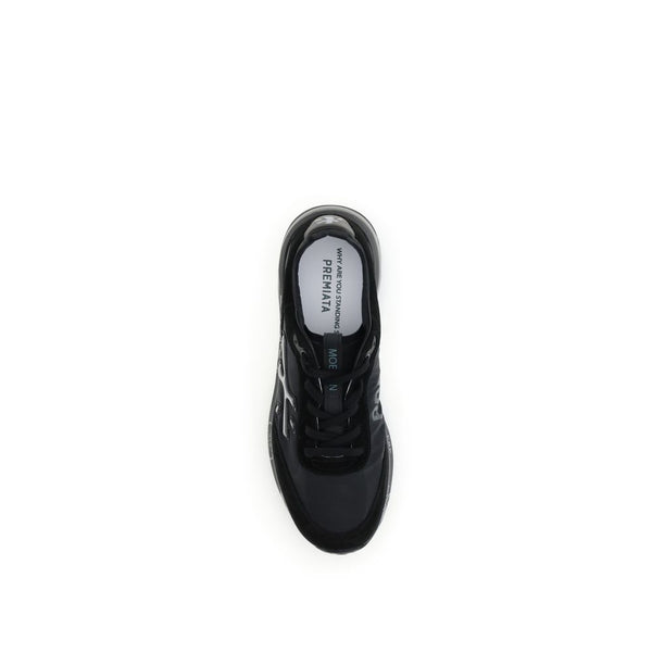 Schwarze Chunky Sneaker aus Gummi