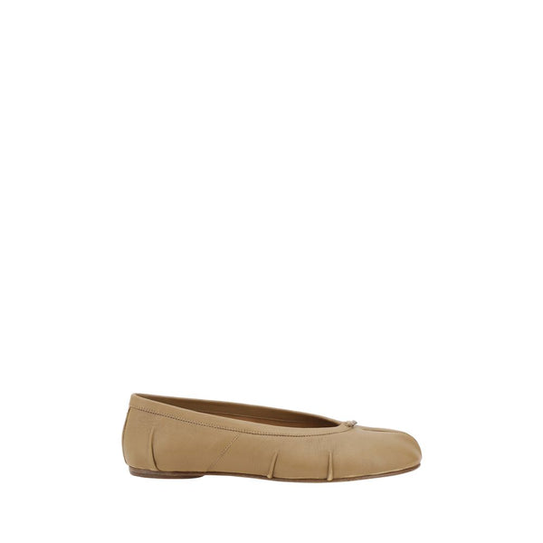 Beige Lamm Ovis Aries Aries Ballerinas