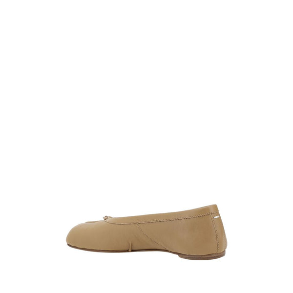 Beige Lamm Ovis Aries Aries Ballerinas